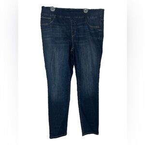 Chicos Dark Wash Denim Jeggings